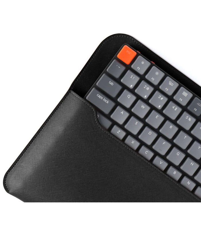 Travel Pouch Saffiano Leather Black K5/K5 Pro/Max