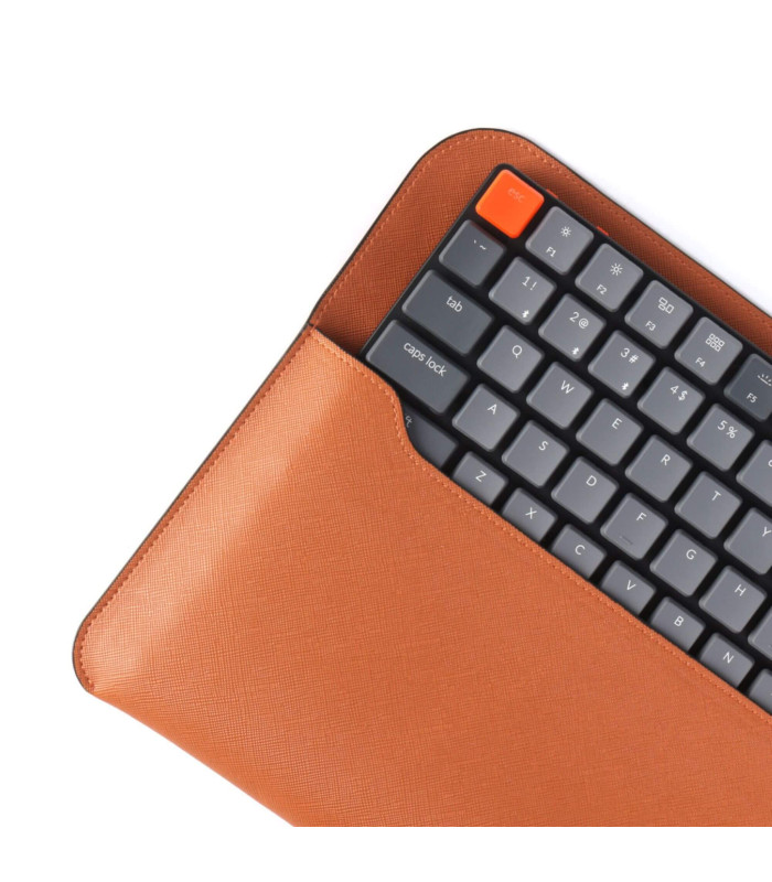 Travel Pouch Saffiano Leather Orange K5/K5 Pro/Max