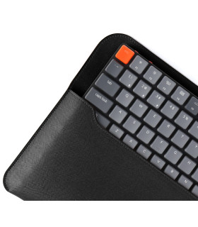 Travel Pouch Saffiano Leather Black K9 Pro