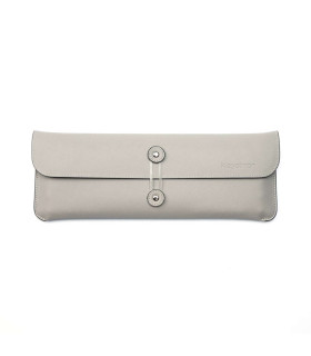 Travel Pouch Saffiano Leather Grey K9 Pro