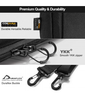 tomtoc H13 (9.7-11") Tablet Sleeve, Black