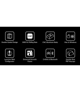 Keychron Q2 Max Black QMK Red Switch (CH) w/Knob