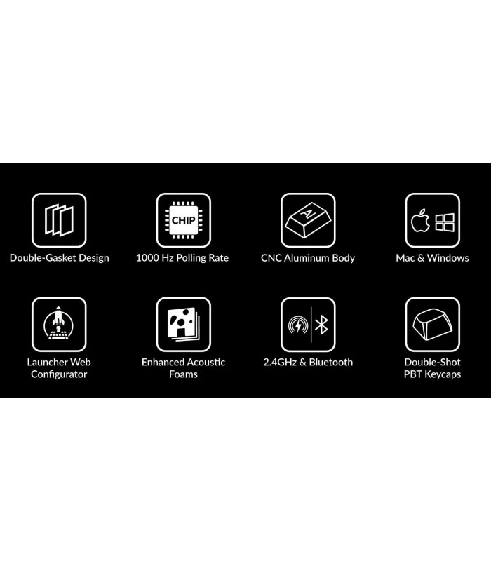 Keychron Q2 Max Black QMK Banana Switch (CH)w/Knob