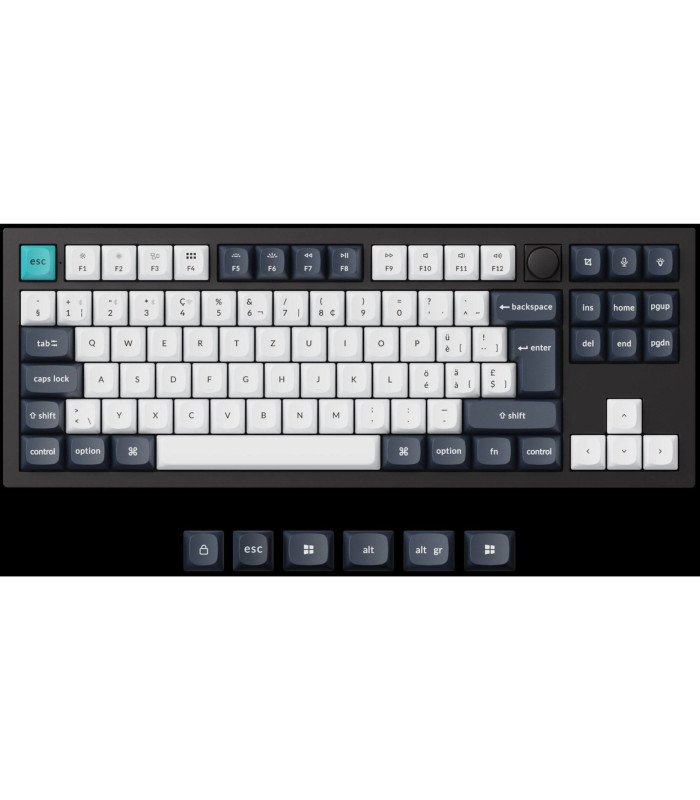 Keychron Q3 Max Black QMK Banana Switch (CH) Knob