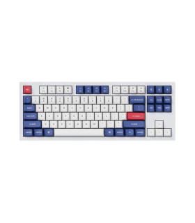Keychron PBT Dark Blue and White Set Keycaps (CH)