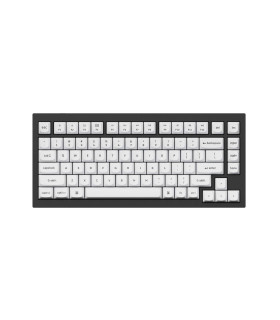 Keychron PBT Black on White Full Set Keycaps (CH)