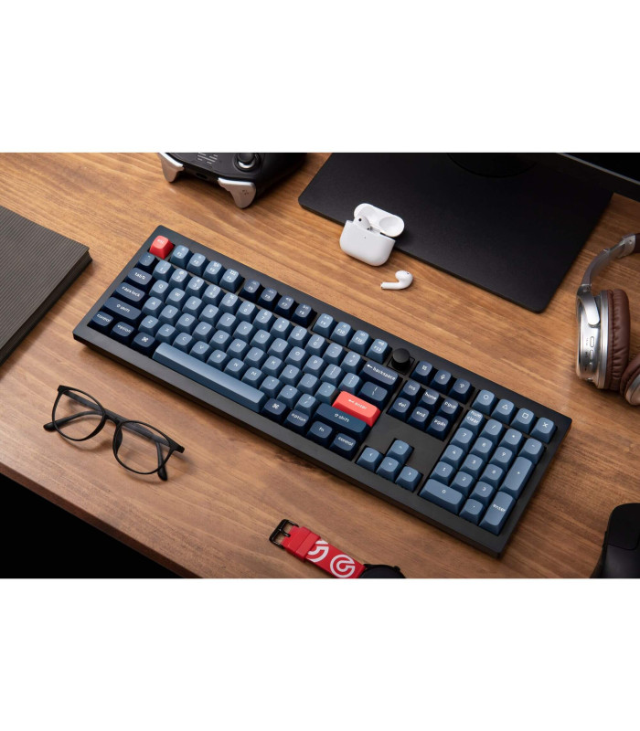 Keychron V6 Max Black Brown Switch (US) w/Knob