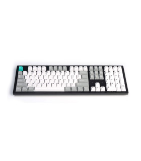 Keychron PBT Gray White Mint Full Set Keycaps (CH)