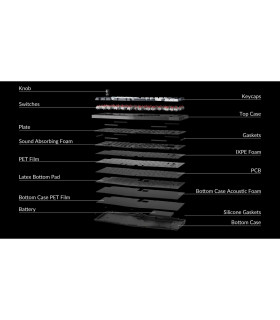 Keychron Q10 Max Black QMK Red Switch (CH) Knob