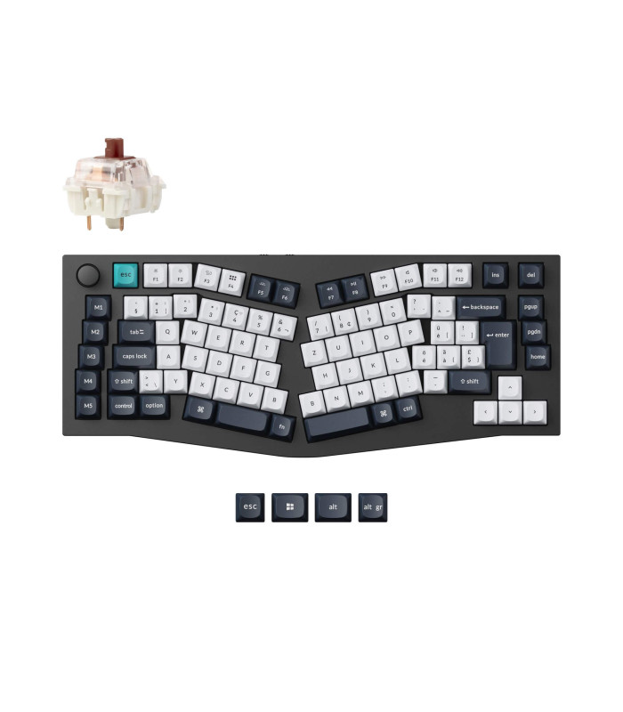 Keychron Q10 Max Black QMK Brown Switch (CH) Knob
