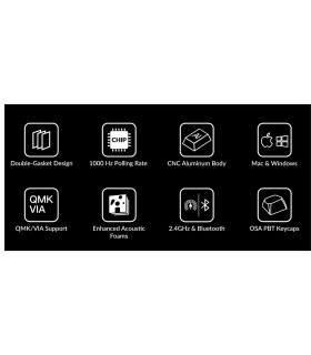 Keychron Q10 Max Black QMK Banana Switch (CH) Knob