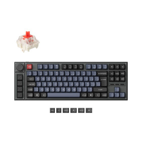 Lemokey L3 Black QMK Red Switch (CH)