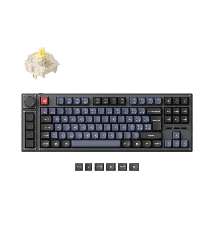 Lemokey L3 Black QMK Banana Switch (CH)