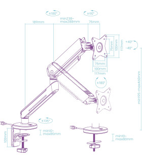 Ultradesk OFFSHOOT Single