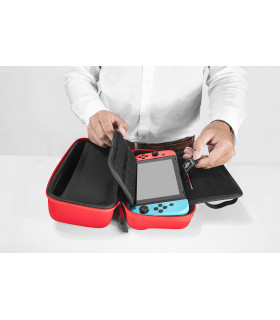 tomtoc Nintendo Switch Travel Case, Red