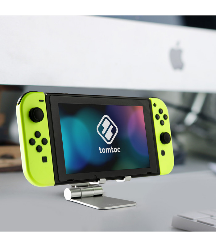 tomtoc Nintendo Switch/Phone Stand, Silver