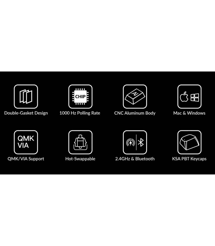 Keychron Q1 Max Black QMK Banana Switch (US)