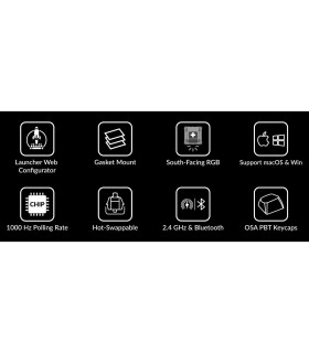 Keychron V5 Max Black Red Switch (CH) w/Knob