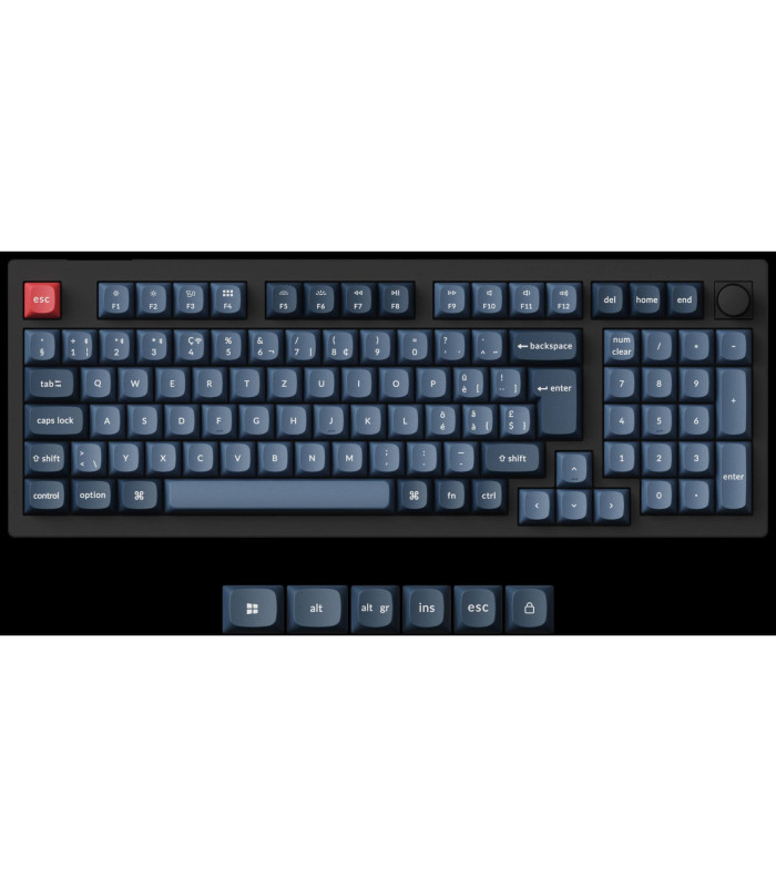 Keychron V5 Max Black Red Switch (CH) w/Knob