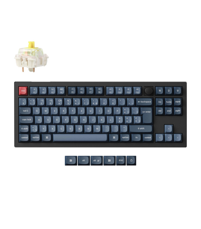 Keychron V3 Max Black Banana Switch (CH) w/Knob