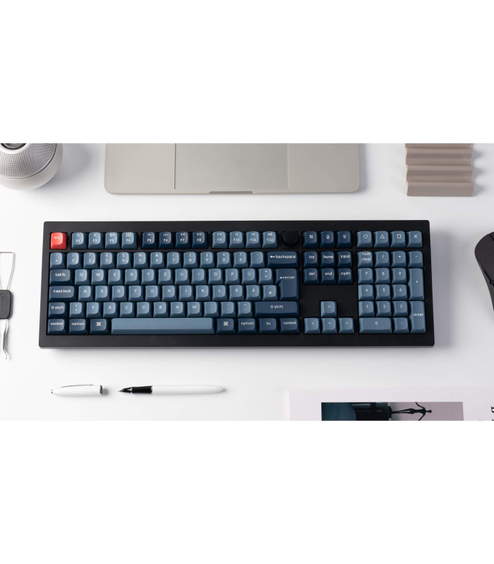 Keychron V6 Max Black Banana Switch (CH) w/Knob