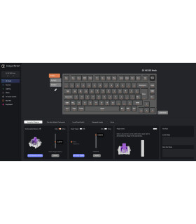 Q1 HE Carbon Black QMK Magnetic Switch (CH)