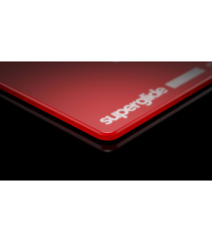 Superglide Glass Mouse Pad L - Red