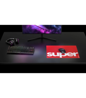 Superglide Glass Mouse Pad L - Red