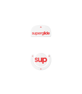 Superglide 2 for Logitech GPro Superlight - Wh/Red