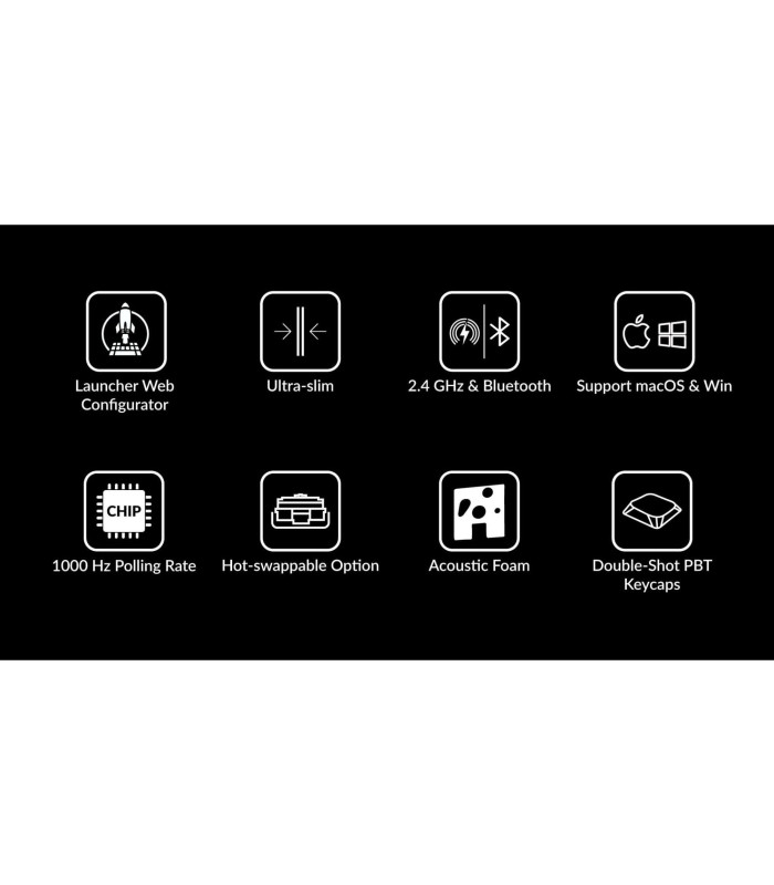 Keychron K1 Max Red Switch RGB (CH)