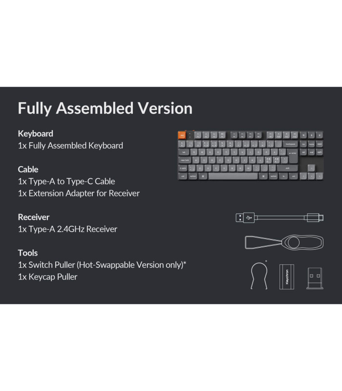 Keychron K1 Max Red Switch RGB (CH)