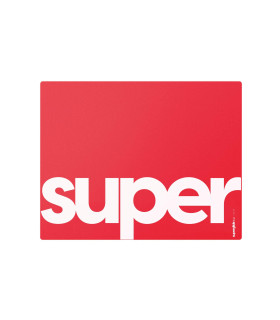 Superglide Glass Mouse Pad v2 L - Red