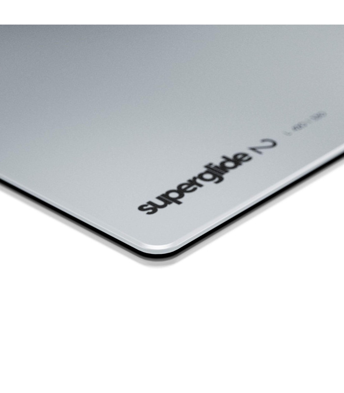 Superglide Glass Mouse Pad v2 L - White