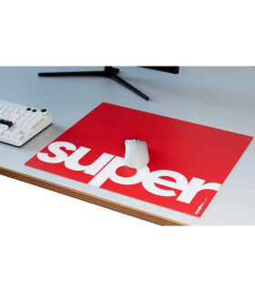 Superglide Glass Mouse Pad v2 XL - Red