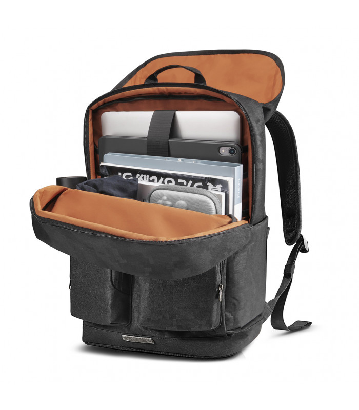 tomtoc A90 (15-15.6") Vintage Backpack, Black