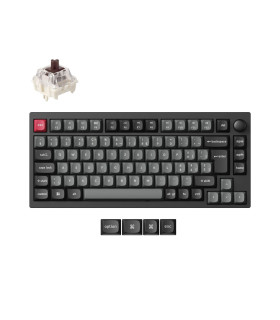 Lemokey P1 Pro QMK Brown Switch (CH) w/Knob