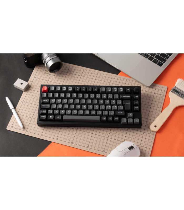 Lemokey P1 Pro QMK Brown Switch (CH) w/Knob