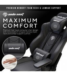 Anda Seat Dark Demon Black