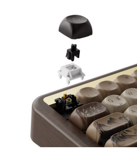 Akko MU01 Mountain Seclusion Switch AKKO Rosewood