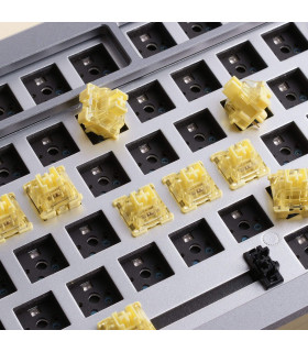 Akko V3 Pro Cream Yellow  (Lubed) (45 pcs)