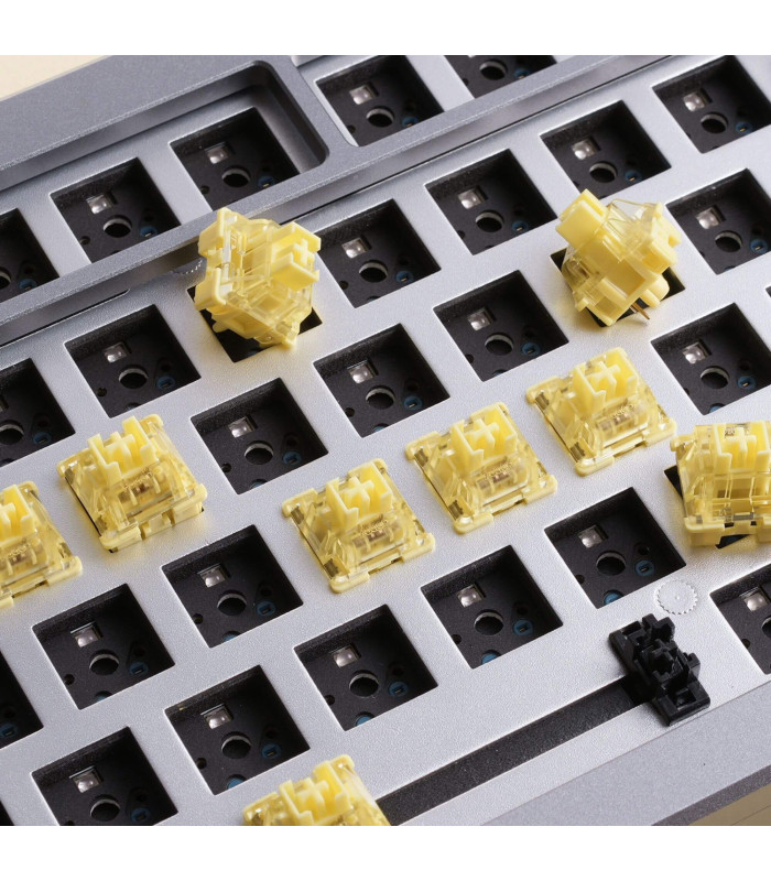 Akko V3 Pro Cream Yellow  (Lubed) (45 pcs)