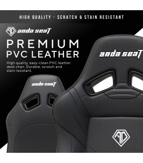 Anda Seat Dark Demon Black
