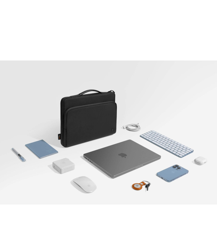 Defender-A14 Premium (16") Laptop Briefcase, Black