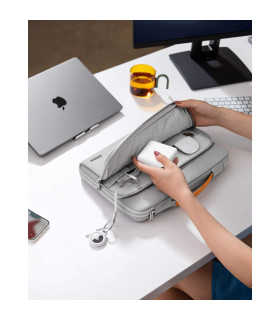 Defender-A14 (16") Laptop Briefcase, Grey