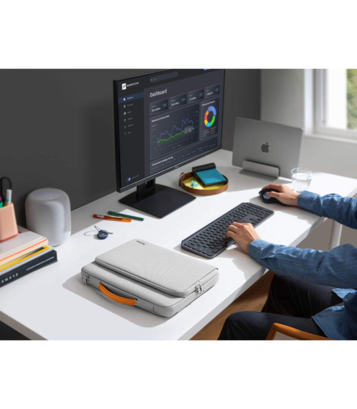 Defender-A14 (16") Laptop Briefcase, Grey