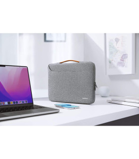 Defender-A22 (14") Laptop Briefcase, Grey