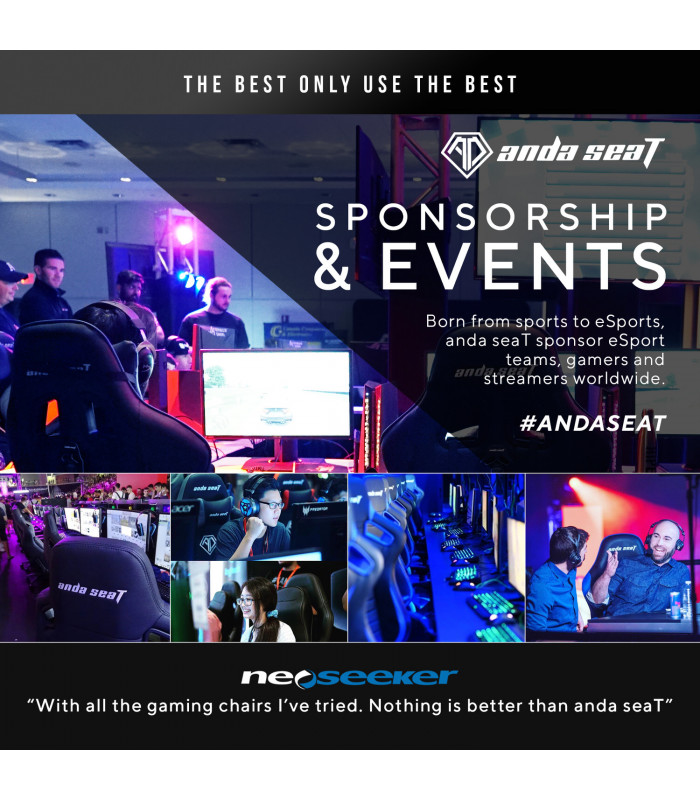 Anda Seat Dark Demon Black