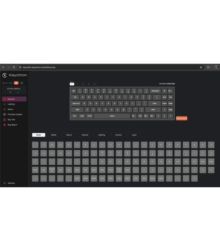 Keychron K5 Pro Brown Switch RGB (CH)