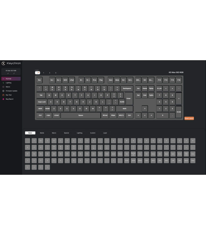 Keychron K5 Max Brown Switch RGB (CH)