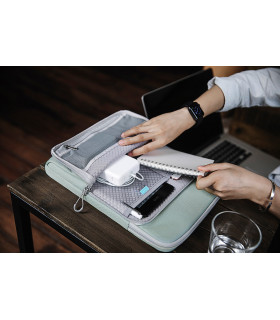 tomtoc Premium H13 (13") Laptop Sleeve, Grey